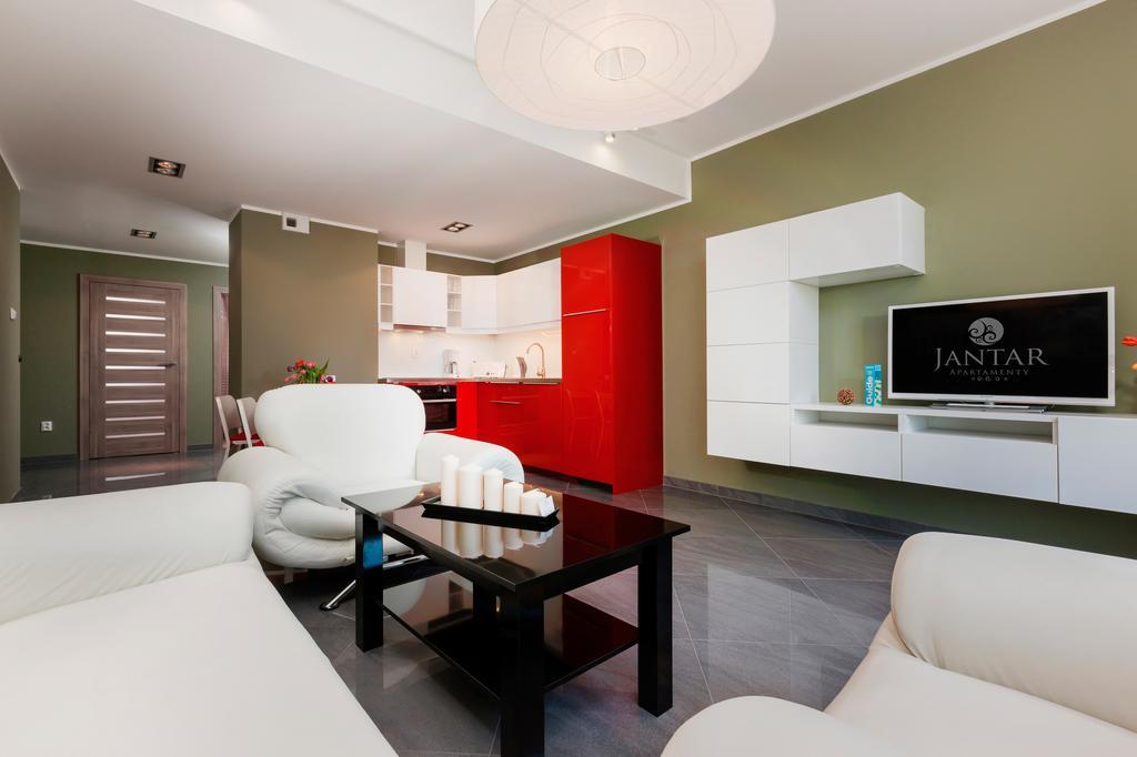 Jantar Apartamenty Deluxe Sea View Колобжег Номер фото